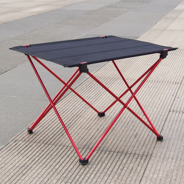 Free shiping Portable Foldable Folding Table Desk Camping Outdoor Picnic 6061 Aluminium Alloy Ultra-light