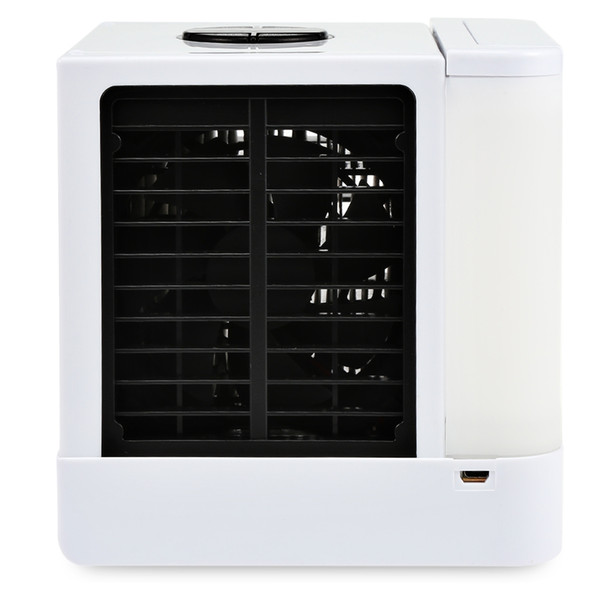 KLW - 018A2 Mini Evaporative Air Cooler Portable Humidifier Purifier with Light