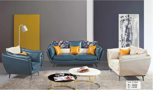 Nordic style fabric sofa