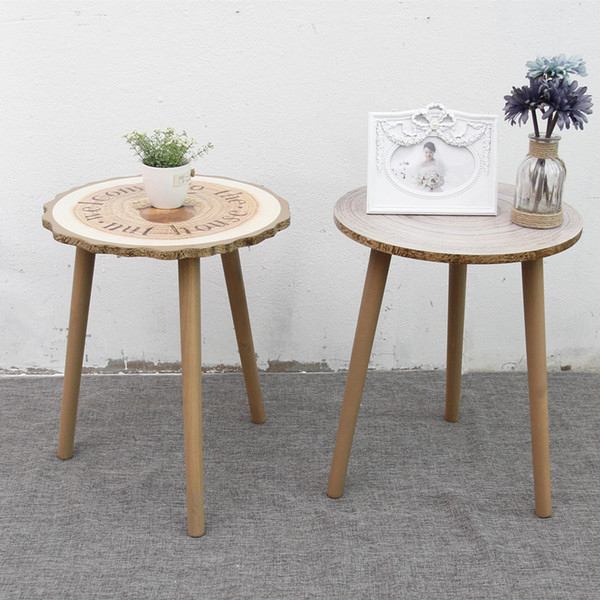 Teapoy CoffeeTable Small Table for Living Room Bed Room Wooden Furniture with Words for Home Decoration