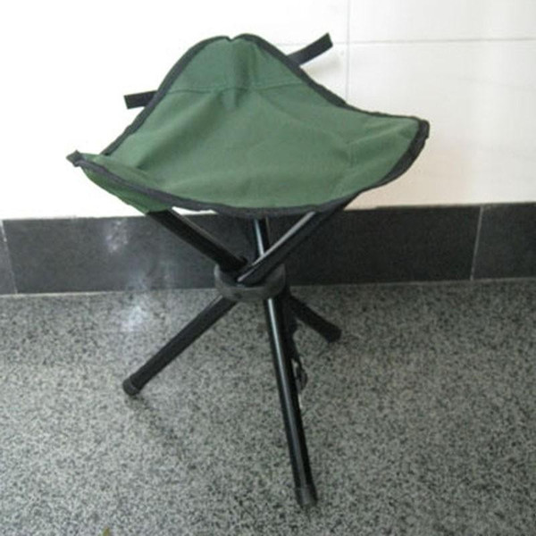 Outdoor Portable Three Legged Stools Folding Chair Seat Thicken Waterproof Oxford Cloth Have A Rest Stool Furniture 9at ii