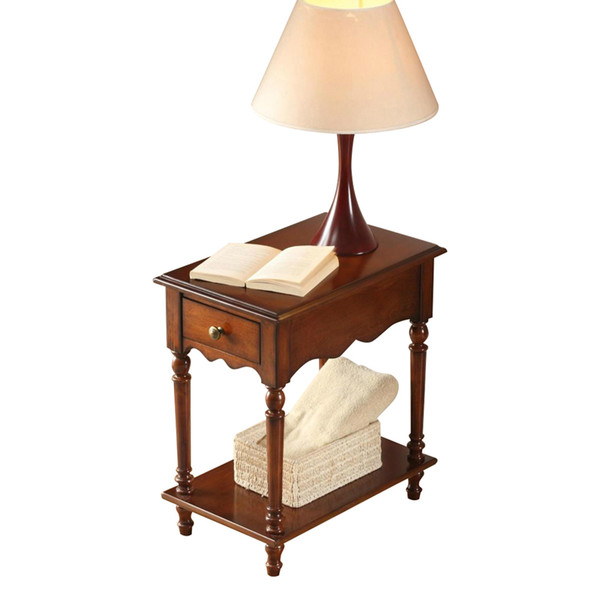 New European classical style simple wood sofa edge several corners flower shelf tea table side cabinet telephone coffee table,Bedside table