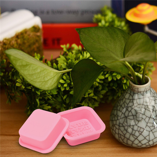 Silicone Soap Mold Handmade Soaps Moulds Reusable DIY Square Microwave Oven Refrigerator and Dishwasher Safe High Quality
