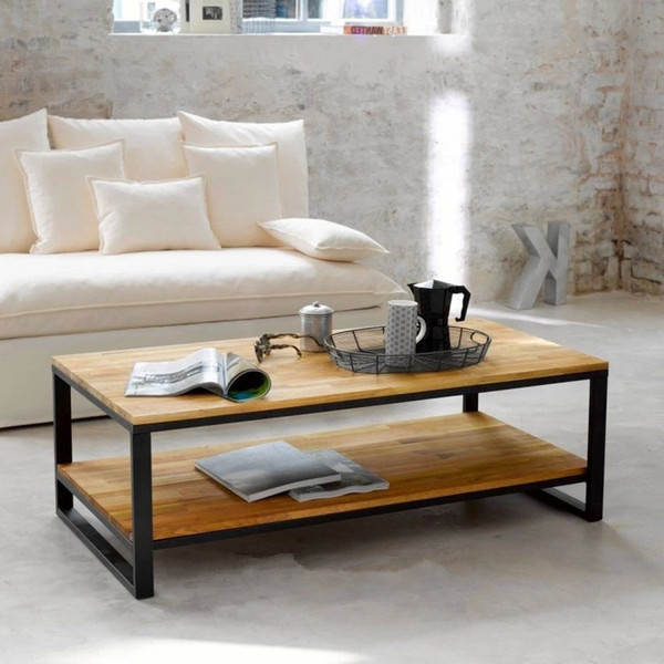 American country to do the old wood upscale living room coffee table, solid wood furniture, wrought iron casual custom rectangul