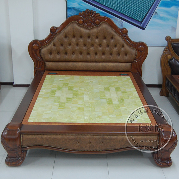 Factory direct wholesale Korea jade electric heating bed dehumidifier far infrared moxibustion therapy jade mattress