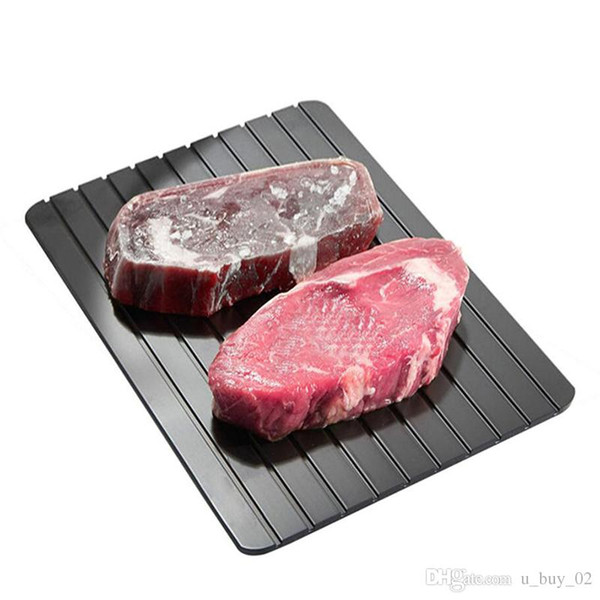 2018 Kitchen Defrost Meat Frozen Food Safety Tool High Quality Hot Fast Defrosting Tray Plate Thaw Frozen Food In Minutes
