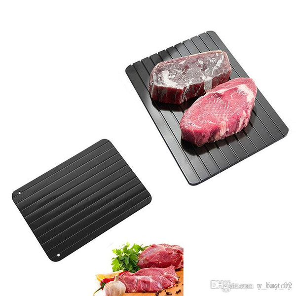 Kitchen Defrost Meat Frozen Food Safety Tool High Quality Hot Fast Defrosting Tray Plate Thaw Frozen Food In Minutes