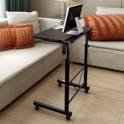 New Home Room Simple desktop notebook computer desk bed side laptop pulley table household contemporary lifting computer table 60x40cm