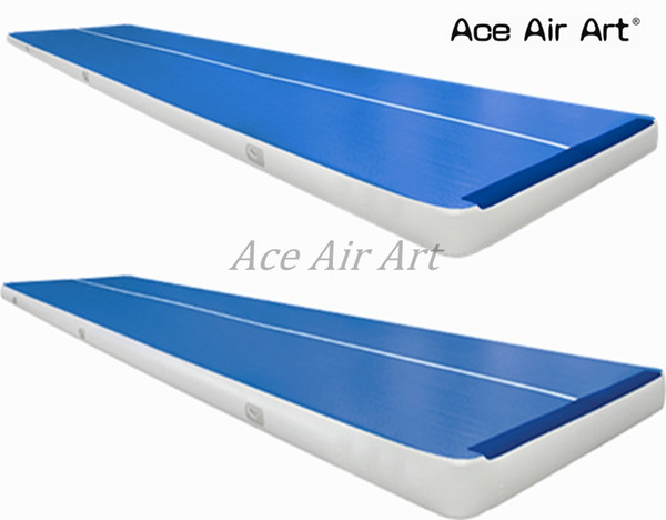 Free Shipping 8 x1x 0.2 m Gymnastics Inflatable Air Track Tumbling Mat come with electric air pump
