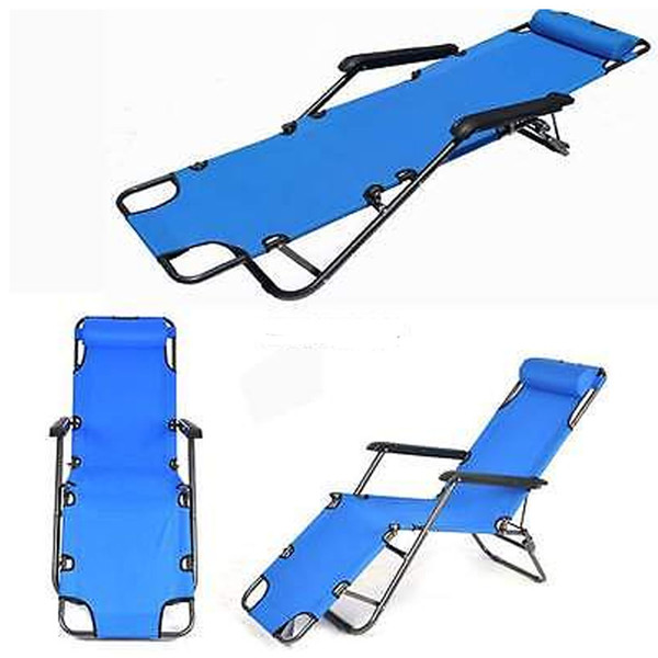 New Portable Military Folding Camping Bed Sleeping Hiking Guest Travel Blue