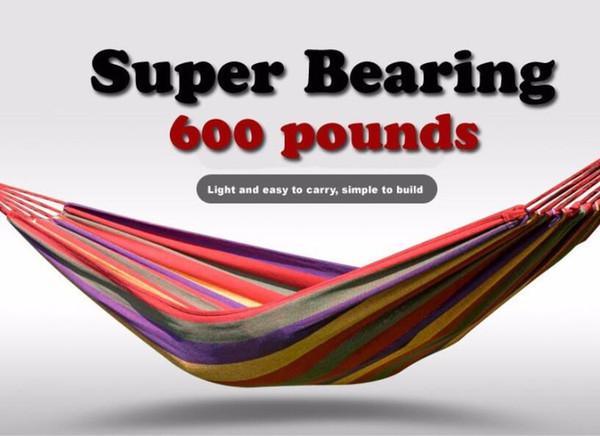 Free Shipping Hammock hamac outdoor double hammocks camping hunting Leisure Products super big size hamaca 2 Color