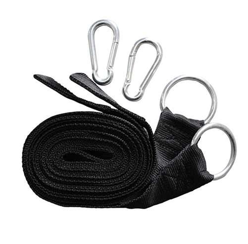 Hammock Hanging Belt Tree Strap Nylon Rope Outdoor Camping Tool with Buckles