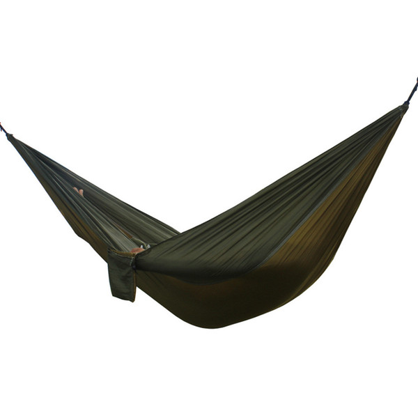 Outdoor double Hammock Portable Parachute Cloth 2 Person hamaca hamak rede Garden hanging chair sleeping travel swing hamac