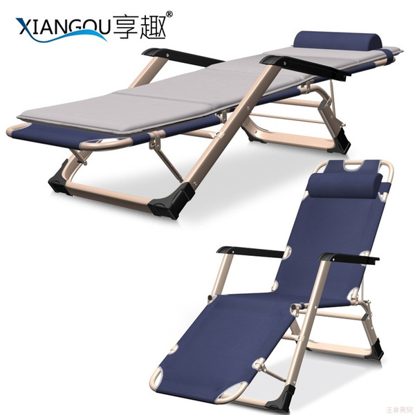 Factory direct nursing chair office chair nap chair cot simple beach bed folding chair special offer