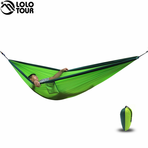 Ultra-large 2 Person Parachute Cloth Hammock Double Garden Swing Nylon Survival Hamac Sleeping Hamaca Hamak Rede De Dormir Bed
