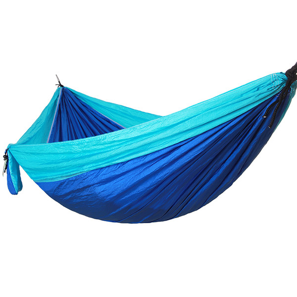 Ultralight Parachute Hammock Hunting Mosquito Net Double Person Drop shipping Outdoor Furniture Hammock Nylon Parachute Fabric