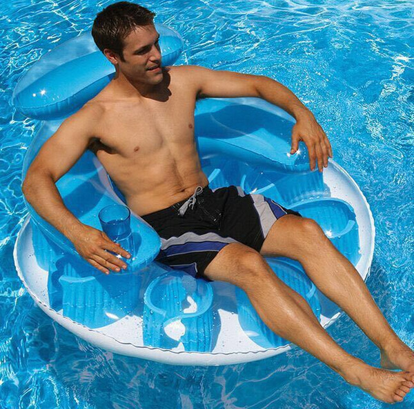 DHL Inflatable Pool Seat Toys Inflatable Crab Water Seat Sofa Blow Up Pure Colored Pool Toys For Adults Amazing Gifts Drop Shipping