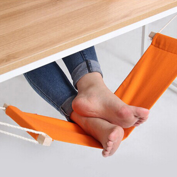 New Arrival High Quality Office Foot Rest Stand Desk Feet Hammock Easy to Disassemble Home Study Library Comfortable Indoor order<$18no trac