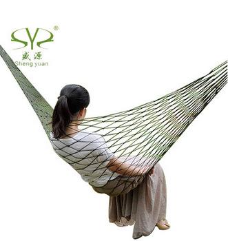 Free Shipping 50 pcs/lot Summer Lightweight Nylon meshy hammock light and portable Single Max load 100KG 270*80 cm mix color