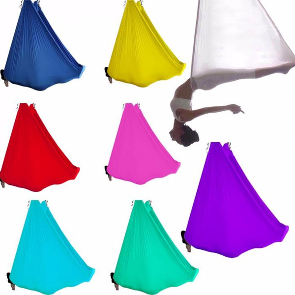 hammock YOGA SWING anti gravity Yoga Stretch Resistance Bands hammock Yoga bed Belts Indoor fitness Supplies free shipping