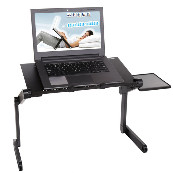 360 Degree Adjustable Foldable Laptop Stand Notebook Computer Desk Domestic Shipping