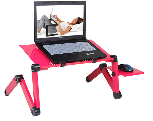 Computer Desk Portable Laptop Table Adjustable Standing Desk Computer Notebook Stand On Bed Office Mesa Notebook Desks