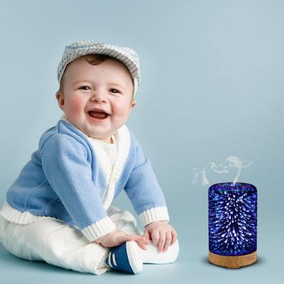3D Aromatherapy Humidifier Home Ultrasonic Creative Fragrance Lamp Colorful Night Light Office Gifts 7 Styles To Choose Wholesale LDH80