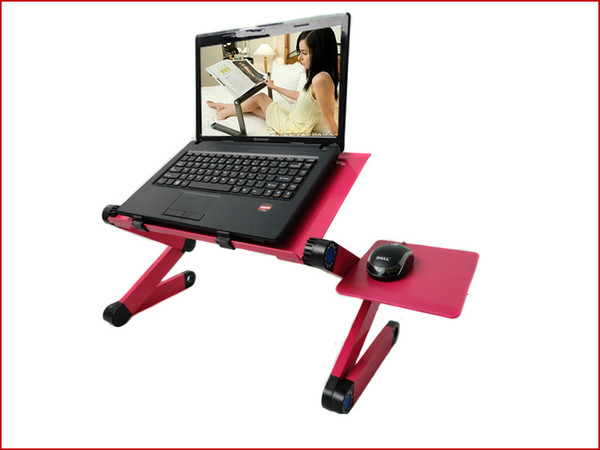 Computer Notebook Stand On Bed Office Mesa Notebook Desks 360 Degree Adjustable Foldable Laptop Stand Notebook mini Computer Desk