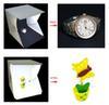 2019 Hot Mini Folding Lightbox Photography Photo Studio Softbox LED Light Soft Box Photo Background Kit Light box for Digital DSLR Camera