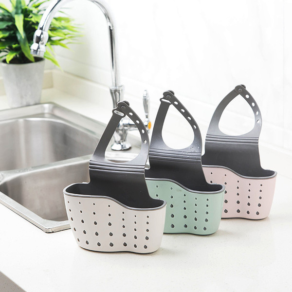 2643 creative sink hanging bag kitchen shelf tap sink sink collection basket hanging basket sponge rack