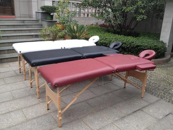 German Import Beech Massage folding massage bed Portable type beauty care beauty bed physiotherapy wooden bed Table Facial SPA Tattoo Bed