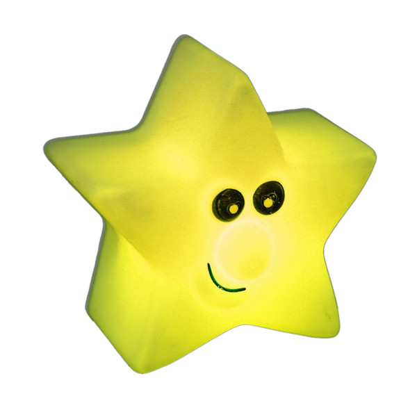Night light LED lamp shape cute Star colors changing LED light for kid Night Lamp Bedroom Decoration Light