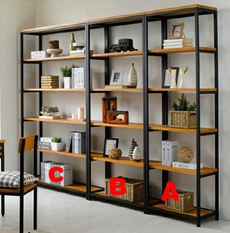 American antique wrought iron floor-standing shelves Shelves simple clapboard display a variety of display racks Specials