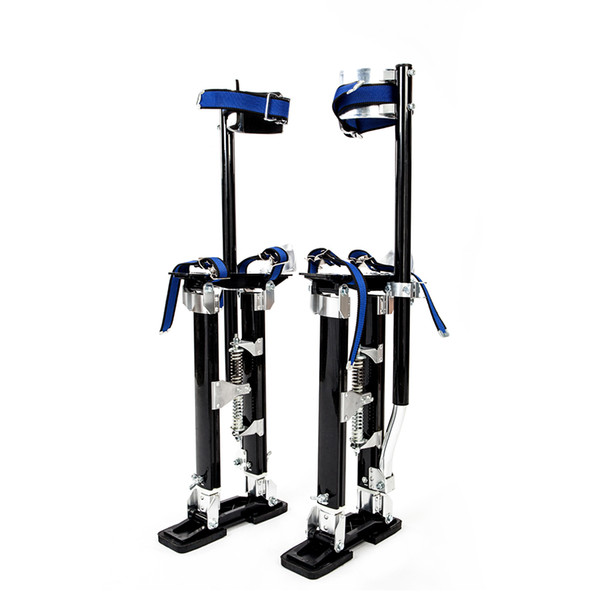24-40 Inch Drywall Stilts Aluminum Tool Stilt For Painting Painter Walk Black Red