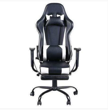 2019 Wholesales Hot sales Free shipping High Back Swivel Chair Racing Gaming Chair Office Chair with Footrest Tier