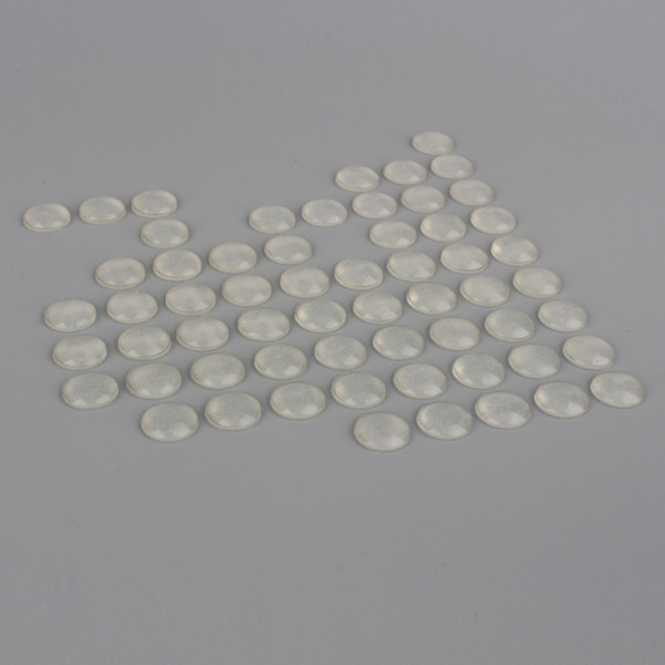High Quality 100pcs Self Adhesive Rubber Feet Pad Silicone Transparent Bumpers Door Buffer Pad Self-adhesive Feet Pads