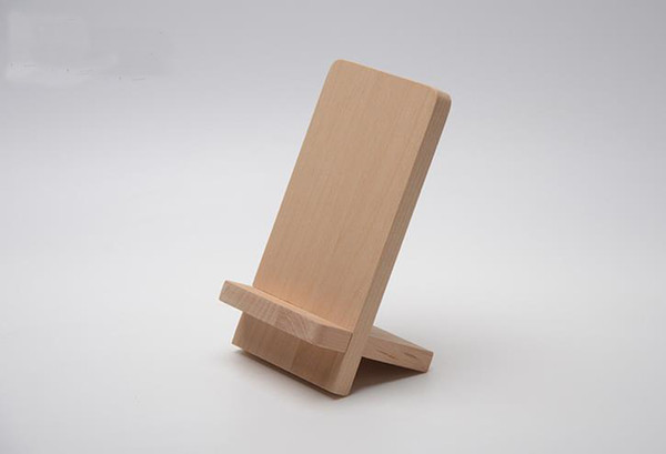 Creative Solid Wooden Universal Mobile Phone Holder Bracket