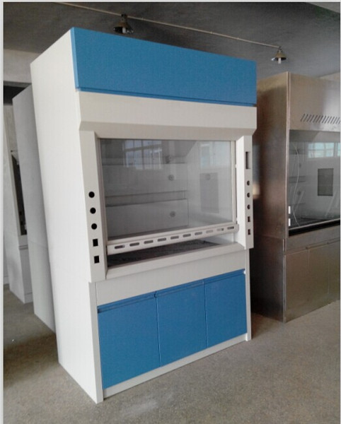 1500x850x2350mm Integrated Type Laboratory Fume Cabinet All Steel Standard Lab Fume Hood with CE certificate