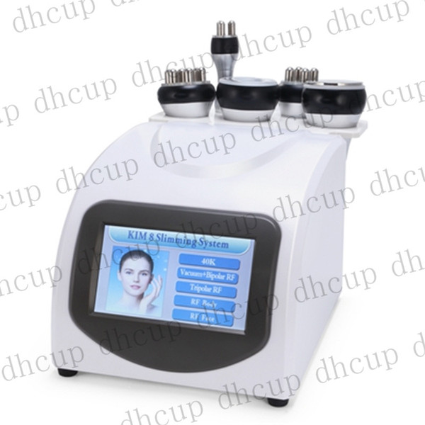 Radio Frequency Bipolar Ultrasonic Cavitation 5 in1 Cellulite Removal Slimming Machine Vacuum Weight Loss Beauty Equipment