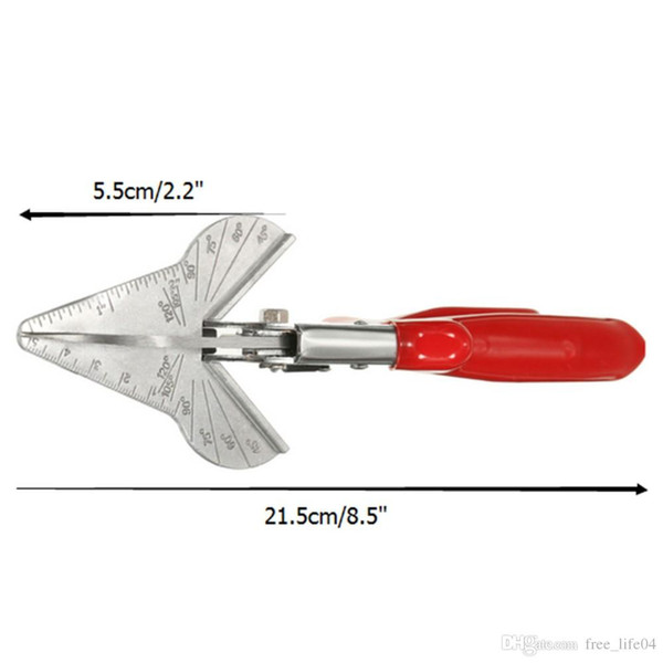 PVC Trunking Chamfer Cutter Multi Angle Steel Trim Siding Mitre Fillet Shear Snips Trimming Cutting Tools 45 To 120 Degree
