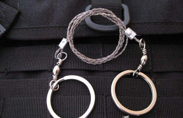 Field Survival Stainless Wire Saw Hand Chain Saw Cutter Outdoor Emergency Fretsaw Camping Hunting Wire Saw Survival Tool