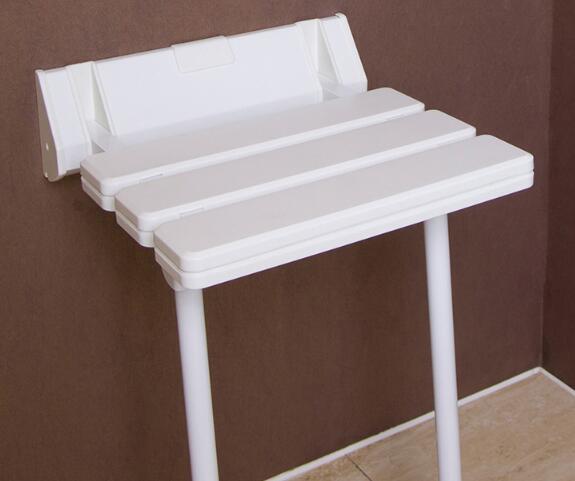 Bathroom bath stool folding chair ABS plastic stool with legs load bear 180 kg folding bench chair