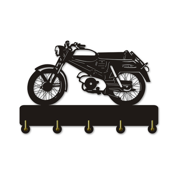 Creative Wall Hook Motorcycle Multi-purpose Key Holder Hanger Rack Hooks Motorbike Coat Hook Hanger Best Gift For Her Him