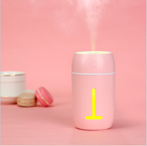 Colorful night lamp Humidifier Mini Desktop Air Humidifier Diffuser USB Automatic Power-Off Mist Maker Fogger For Home