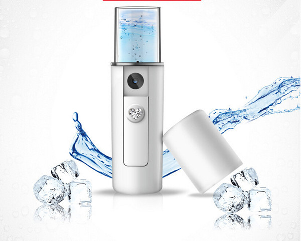 Spray humidifier USB rechargeable nano sprayer handheld negative ion beauty instrument humidifier cold spray steam moisturizer