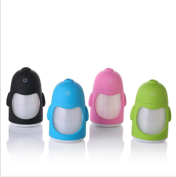 Lovely Penguin Aromatherapy Humidifier Mini Desktop Air Humidifier Diffuser USB Automatic Power-Off Mist Maker Fogger For Home