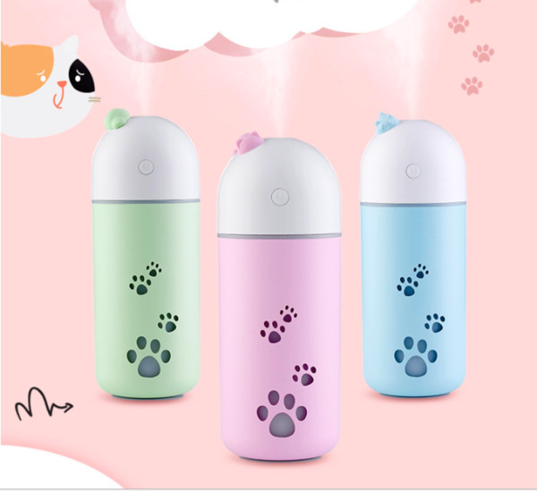 Lovely Cartoon Animal Humidifier Mini Desktop Air Humidifier Diffuser USB Automatic Power-Off Mist Maker Fogger For Home