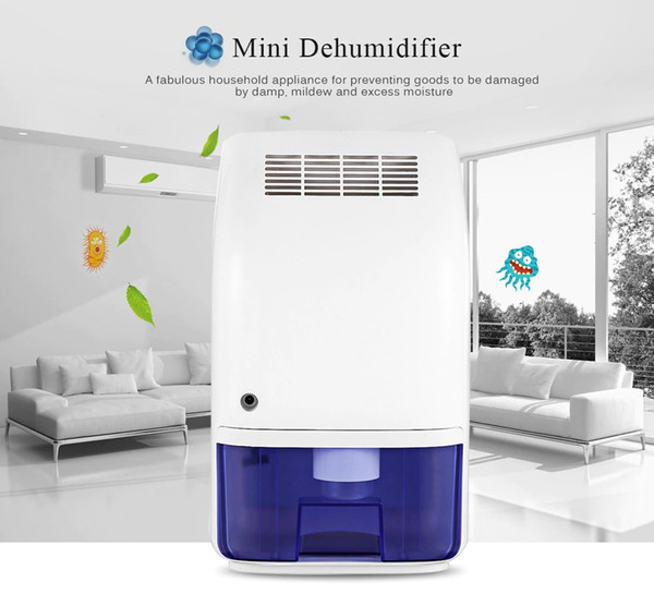 Invitop T8 Electric Mini Home Dehumidifier Air Dryer Moisture Absorber with 700ML Water Tank for Home Kitchen Office Car XJ