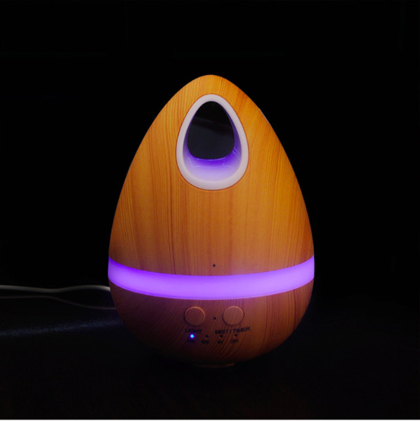 NEW 200ML Egg Wood Aromatherapy Humidifier Ultrasonic Air Atomizer Home Office Bedroom Living room Yoga Spa Aromatherapy machine