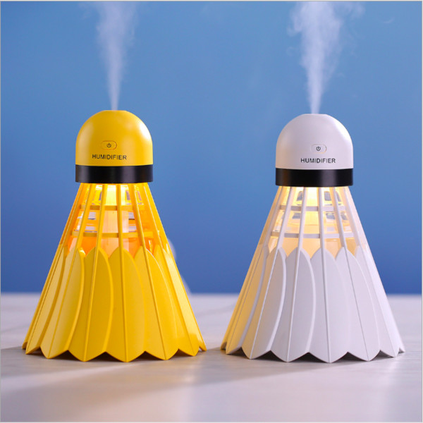 New badminton Humidifier Mini Desktop Air Humidifier Diffuser 240ML USB Automatic Power-Off Mist Maker Fogger For Home